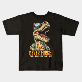 Funny T-Rex Dinosaur Gifts Men Women Kids Funny Dinosaur Kids T-Shirt